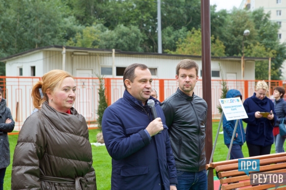 Гимназический парк посадили в Реутове. 17 сентября город присоединился к региональной акции «Наш лес. Посади своё дерево». ПроРеутов