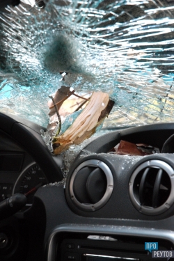 Дерево упало на машину в Реутове. У кроссовера «Рено Дастер» разбито лобовое стекло и помяты крыло и капот. ПроРеутов